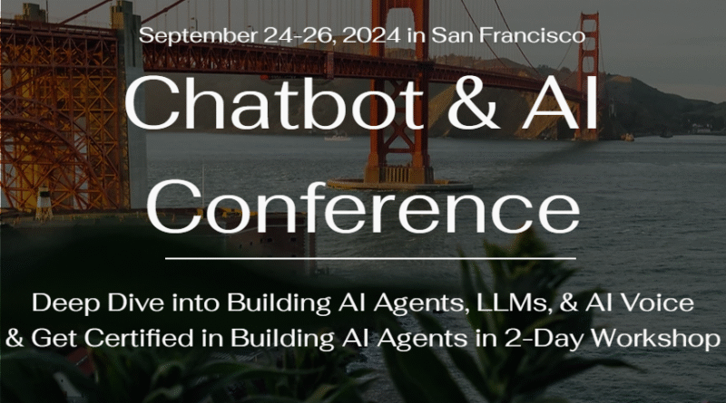 Join Us Tomorrow at the Global Chatbot Conference in San Francisco!