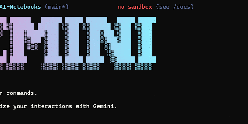 Getting started with Gemini Command Line Interface (CLI)
