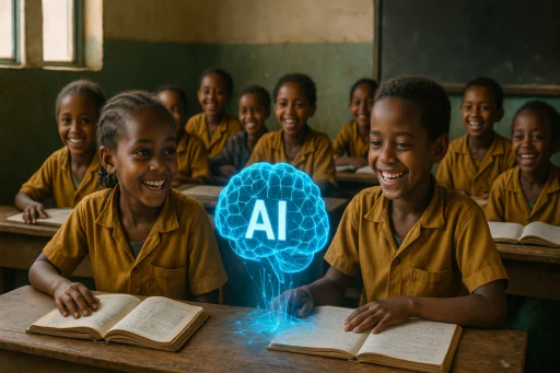 Bridging Educational Gaps in the Developing World through Beneficial AGI: Lessons from Ethiopia