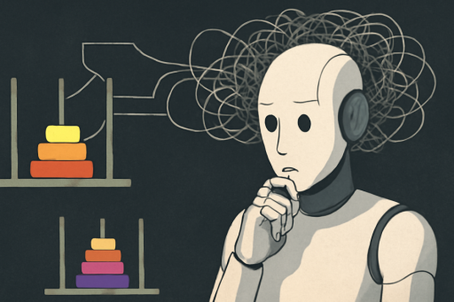 Why LLMs Overthink Easy Puzzles but Give Up on Hard Ones