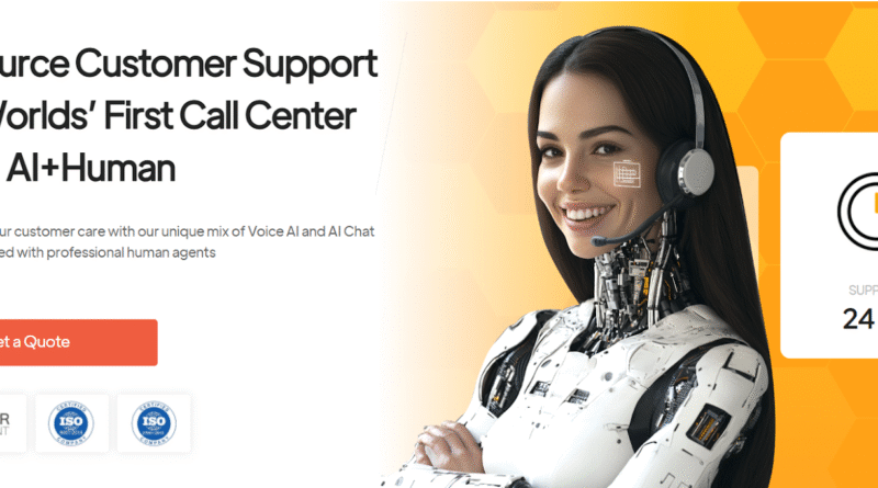 The First Call Center to Mix AI + Human: A New Era of Customer Support Begins