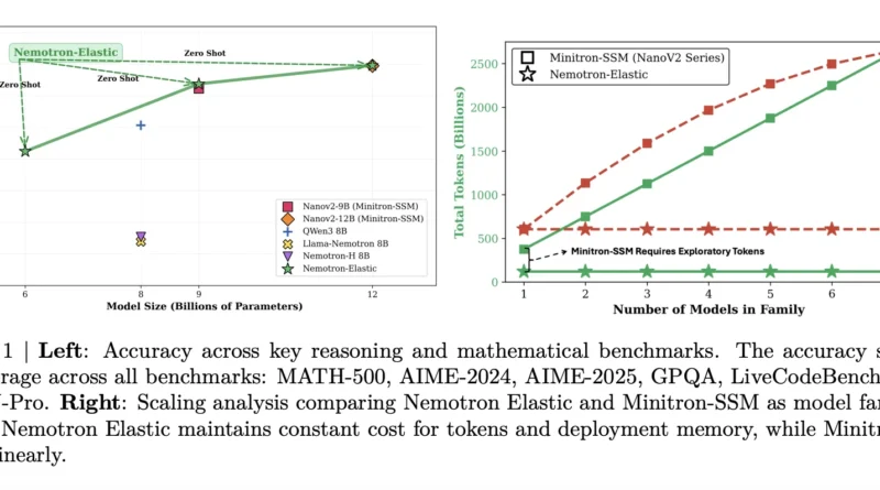 NVIDIA AI Releases Nemotron-Elastic-12B: A Single AI Model that Gives You 6B/9B/12B Variants without Extra Training Cost