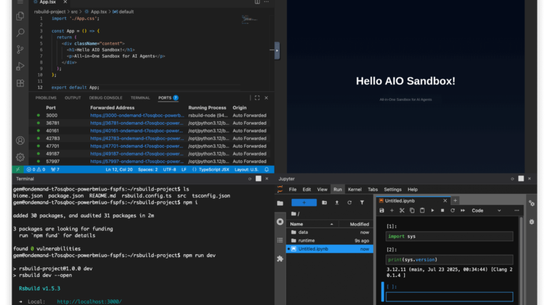 Agent-Infra Releases AIO Sandbox: An All-in-One Runtime for AI Agents with Browser, Shell, Shared Filesystem, and MCP