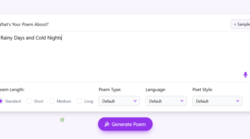 How Large Language Models Generate Poetry?